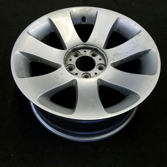 18" BMW 745i 02-05 18x8 alloy 7 spoke Original OEM Wheel Rim - Close-Up Detail