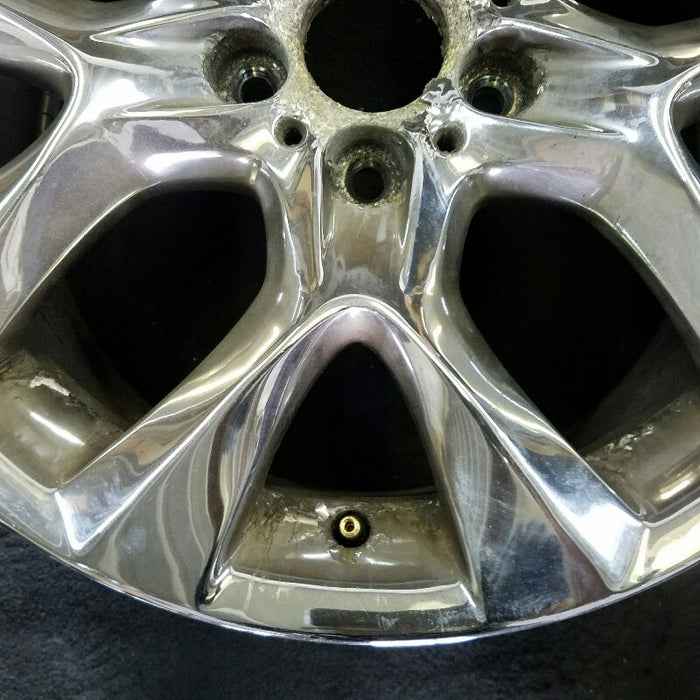 19" BMW X5 11-13 19x9 alloy 5 spoke Y spoke lug inside of spoke Original OEM Wheel Rim