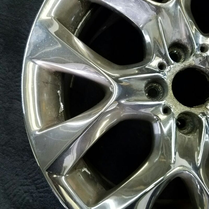 19" BMW X5 11-13 19x9 alloy 5 spoke Y spoke lug inside of spoke Original OEM Wheel Rim