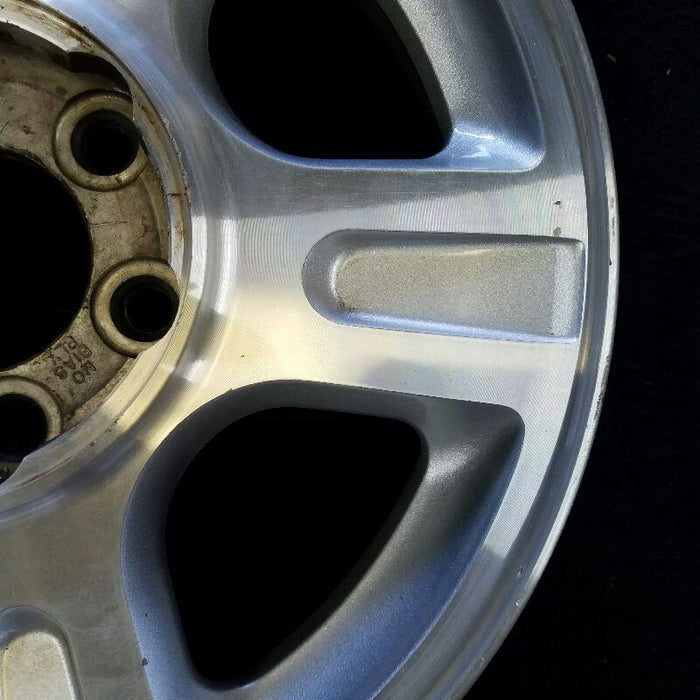 17" EXPEDITION 03 17x7.5 5 spoke aluminum inserts in spokes Original OEM Wheel - Additional View