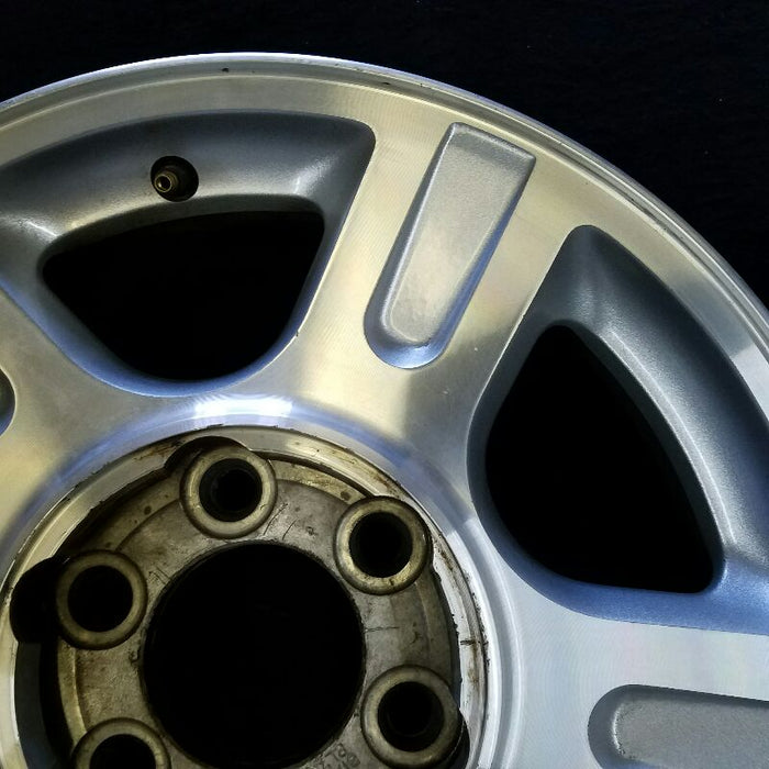 17" EXPEDITION 03 17x7.5 5 spoke aluminum inserts in spokes Original OEM Wheel - View 7