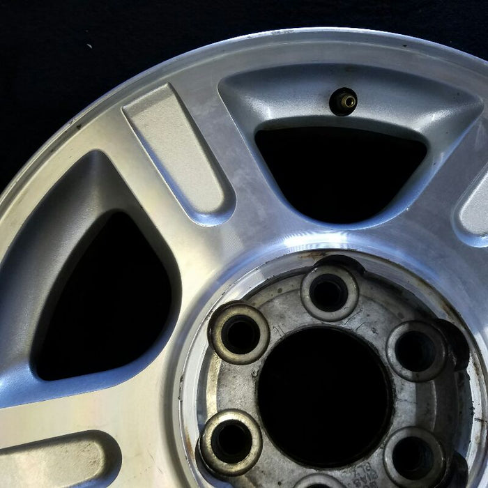 17" EXPEDITION 03 17x7.5 5 spoke aluminum inserts in spokes Original OEM Wheel - View 8