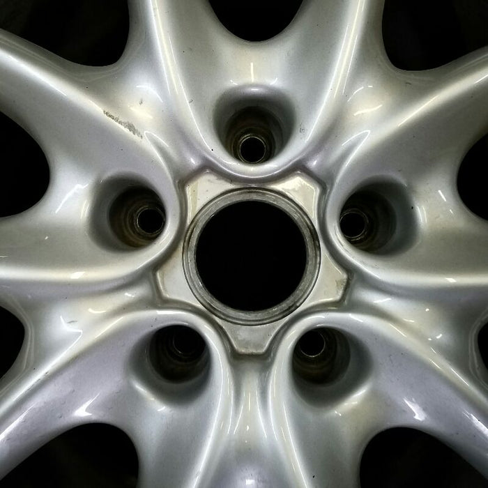 19" PORSCHE CAYENNE 05-06 19x9, 10 spoke Original OEM Wheel Rim - Angle View