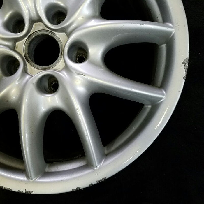 19" PORSCHE CAYENNE 05-06 19x9, 10 spoke Original OEM Wheel Rim - Back View