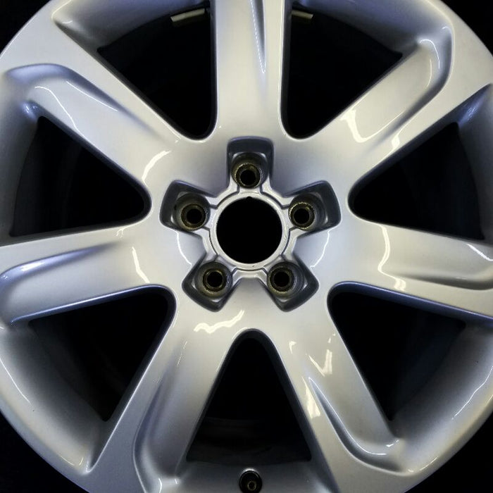 18" AUDI A7 12-15 18x8.5 Original OEM Wheel Rim - Angle View