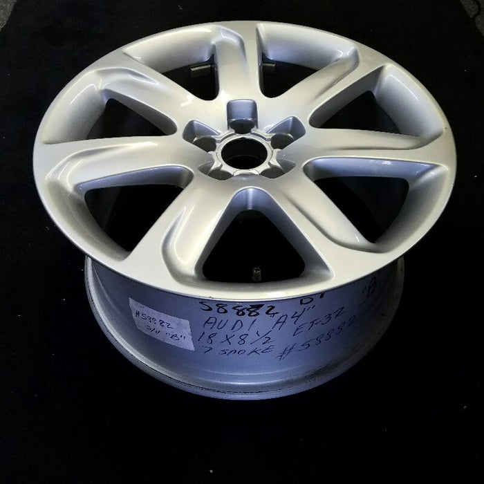 18" AUDI A7 12-15 18x8.5 Original OEM Wheel Rim - Side Profile