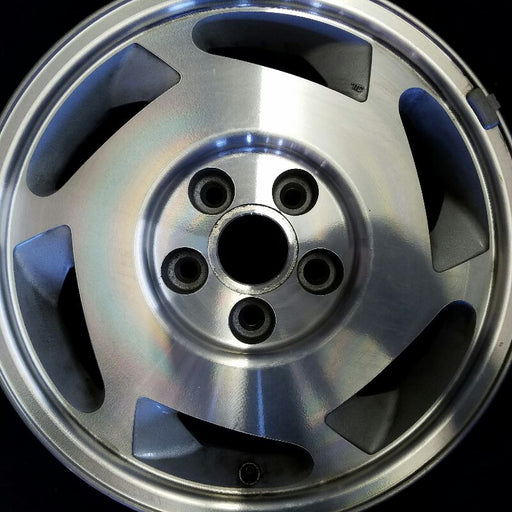 16" CORVETTE 88-89 16x8.5 , L. Original OEM Wheel Rim - Angle View
