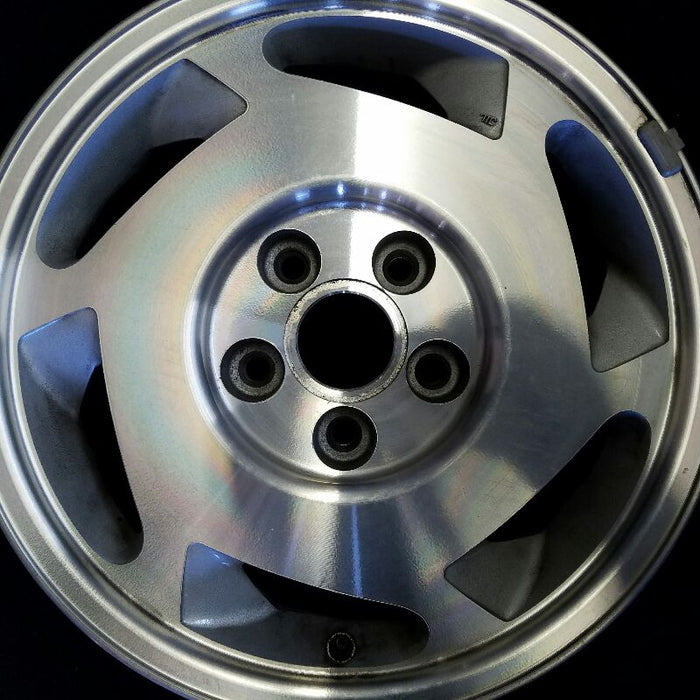 16" CORVETTE 88-89 16x8.5 , L. Original OEM Wheel Rim - Angle View