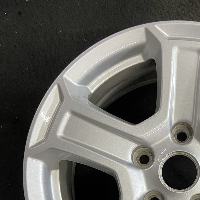 17" WRANGLER 18 VIN X , 17x7.5, , aluminum, straight spoke, w/recessed outer spoke Original OEM Wheel Rim