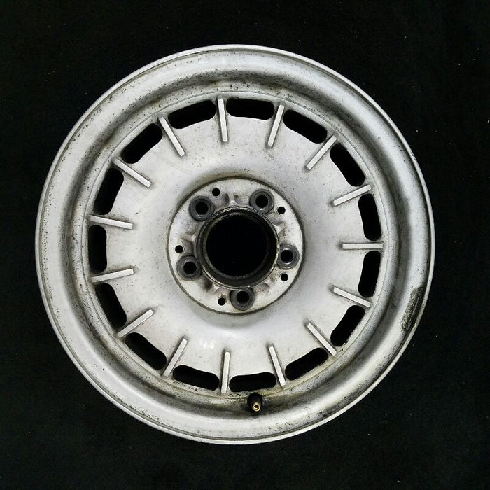14" MERCEDES 280 73-80 116 Type; 280S 14x6.5 alloy Original OEM Wheel Rim - Front View