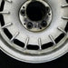 14" MERCEDES 280 73-80 116 Type; 280S 14x6.5 alloy Original OEM Wheel Rim - Back View
