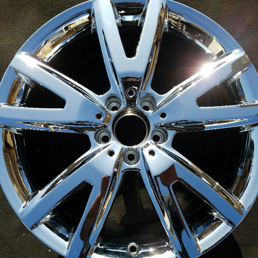 18" MERCEDES CLS-CLASS 15-16 218 Type; CLS550 18x9.5 10 spoke 5 pairs Original - Angle View