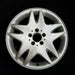 17" MERCEDES CL-CLASS 00 215 Type; , Original OEM Wheel Rim - Front View