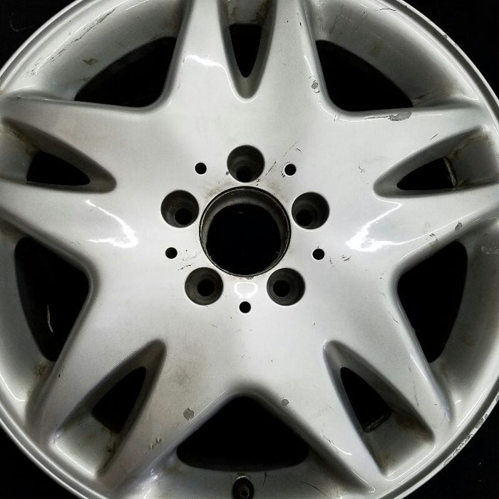 17" MERCEDES CL-CLASS 00 215 Type; , Original OEM Wheel Rim - Angle View