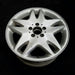 17" MERCEDES CL-CLASS 00 215 Type; , Original OEM Wheel Rim - Side Profile