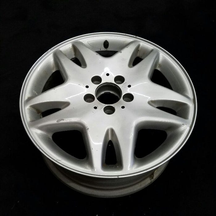 17" MERCEDES CL-CLASS 00 215 Type; , Original OEM Wheel Rim - Close-Up Detail