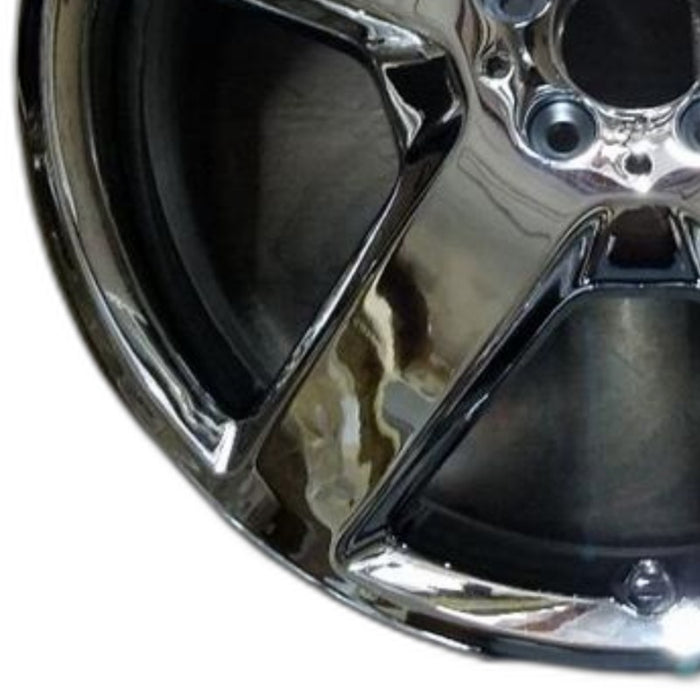 19" MERCEDES R-CLASS 07 251 Type; R320 19x8.5 5 spoke AMG Original OEM Wheel Rim - Back View