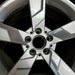 18" Mercedes-Benz E550 Original OEM Wheel Rim - Angle View