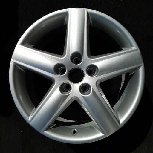 17" AUDI A3 06 17x7.5 , 5 spoke, w/o indented spokes at end Original OEM Wheel - Front View