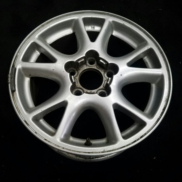 16" CAMARO 00 16x8 , , smooth finish Original OEM Wheel Rim - Side Profile