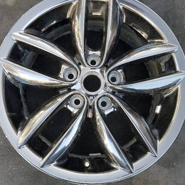 17" COUNTRYMAN 11-12 17x7 alloy 5 twin spoke black Original OEM Wheel Rim