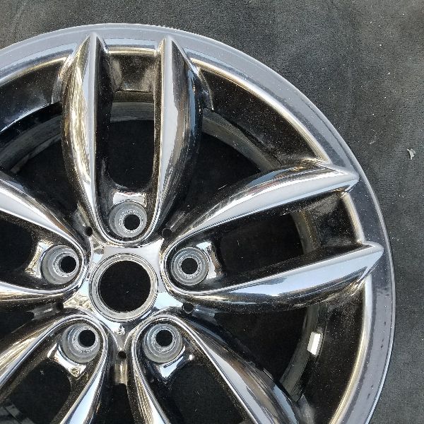 17" COUNTRYMAN 11-12 17x7 alloy 5 twin spoke black Original OEM Wheel Rim