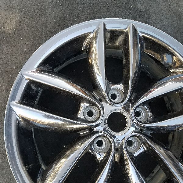 17" COUNTRYMAN 11-12 17x7 alloy 5 twin spoke black Original OEM Wheel Rim