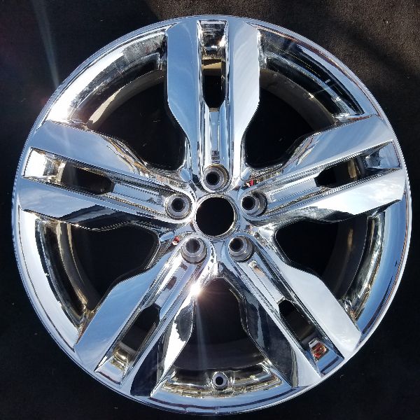 20" EDGE 11-12 20x8 , Original OEM Wheel Rim - Front View