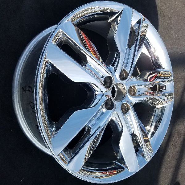 20" EDGE 11-12 20x8 , Original OEM Wheel Rim - Side Profile