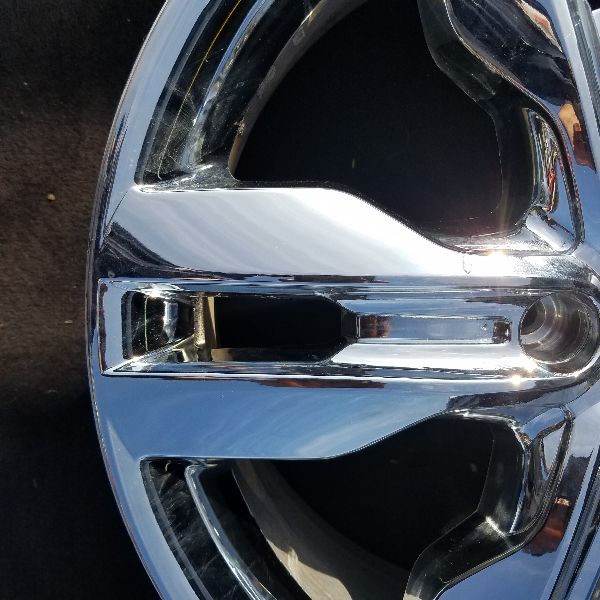 20" EDGE 11-12 20x8 , Original OEM Wheel Rim - Back View