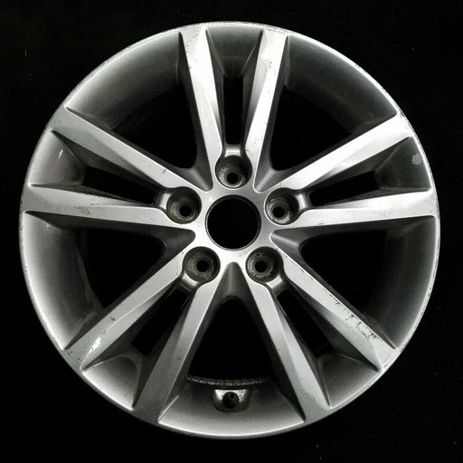 16" SONATA 15 16x6.5 alloy 10 spoke Original OEM Wheel Rim - Front View