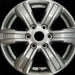 17" RANGER 19-23 17x8 silver Original OEM Wheel Rim - Angle View