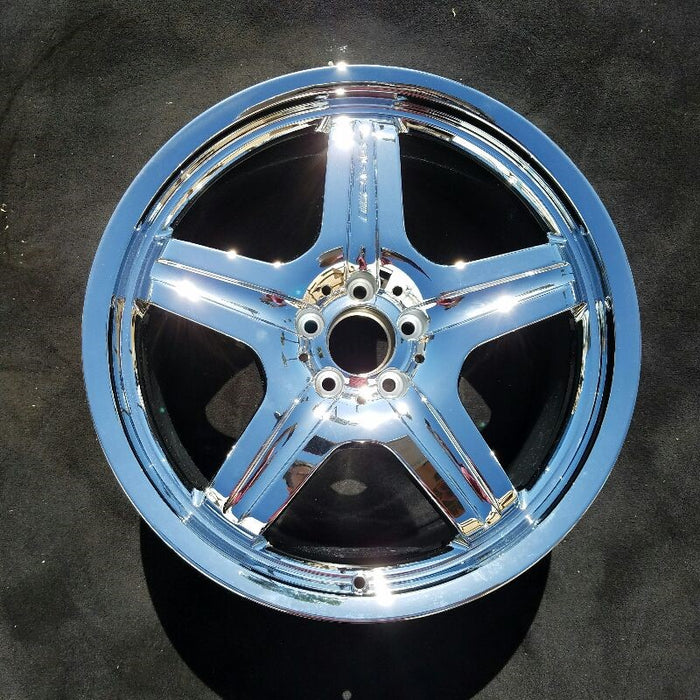 20" MERCEDES ML-CLASS 07 164 Type; ML63 20x10 5 spoke Original OEM Wheel Rim - Front View