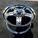 20" MERCEDES ML-CLASS 07 164 Type; ML63 20x10 5 spoke Original OEM Wheel Rim - Side Profile