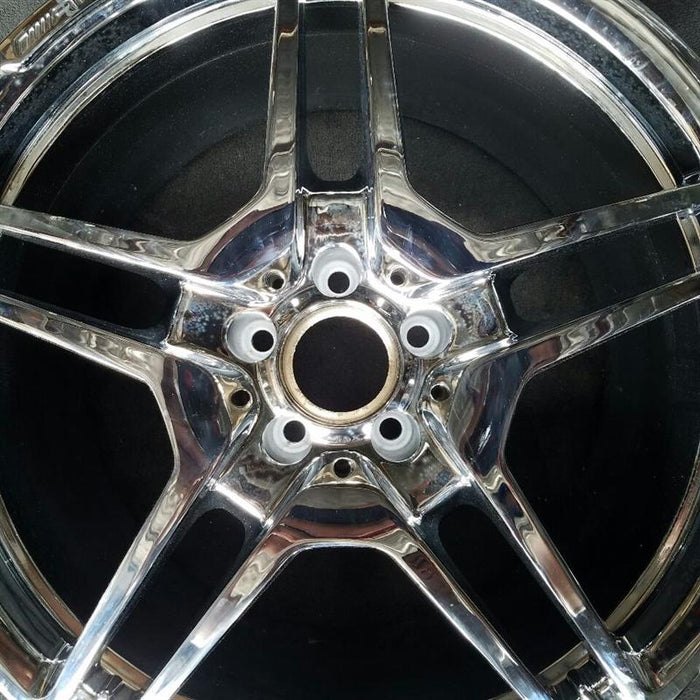 19" MERCEDES CLS-CLASS 12 218 Type; CLS63 19x10 10 spoke 5 pairs Original OEM - Angle View