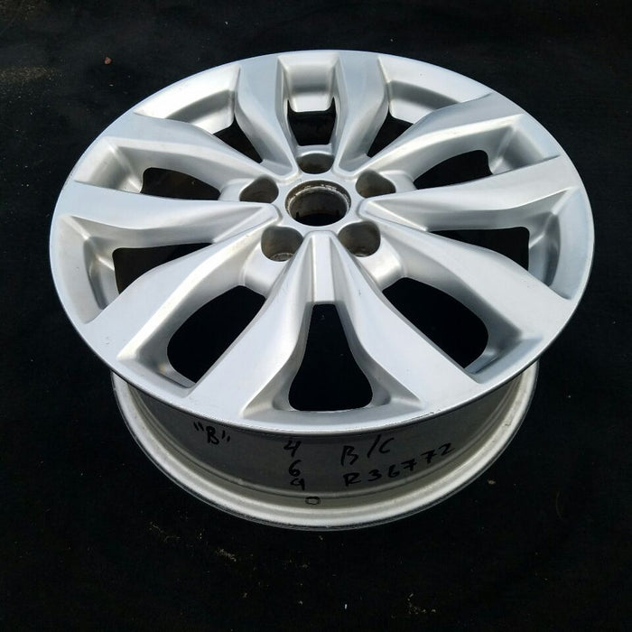 17" OPTIMA 14-15 17x6.5 alloy EX Luxury Canada Original OEM Wheel Rim - Side Profile