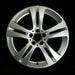 18" MERCEDES S-CLASS 17 222 Type, , S550, 18x8 Original OEM Wheel Rim - Front View