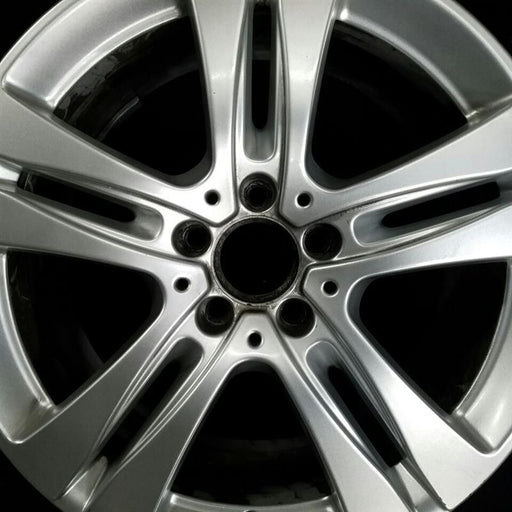 18" MERCEDES S-CLASS 17 222 Type, , S550, 18x8 Original OEM Wheel Rim - Angle View