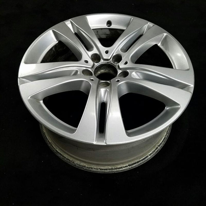 18" MERCEDES S-CLASS 17 222 Type, , S550, 18x8 Original OEM Wheel Rim - Close-Up Detail