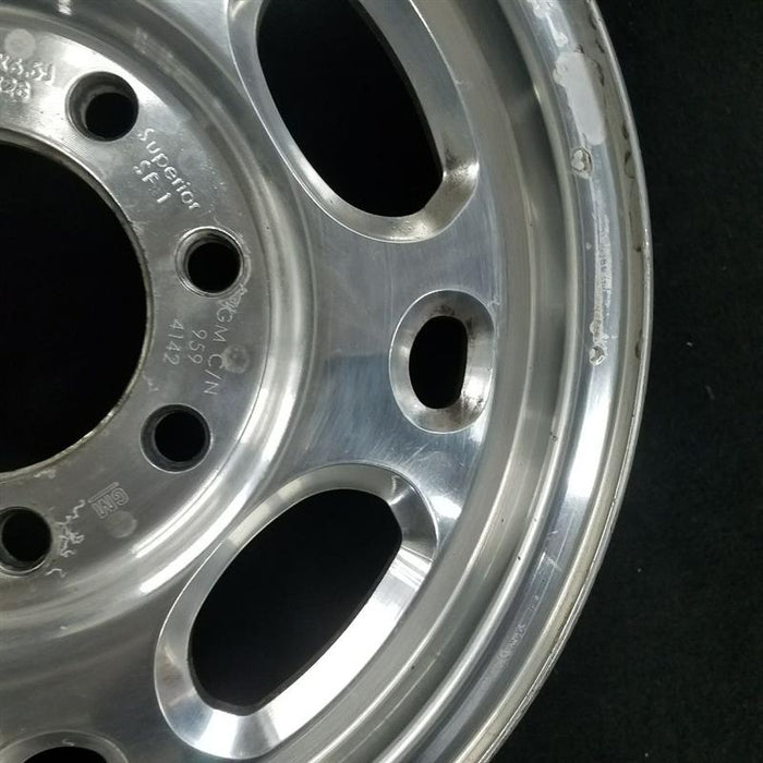 16" AVALANCHE 2500 02-06 , aluminum Original OEM Wheel Rim