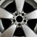 17" BMW 525i 04-05 17x7.5 , 5 spoke Original OEM Wheel Rim - Angle View