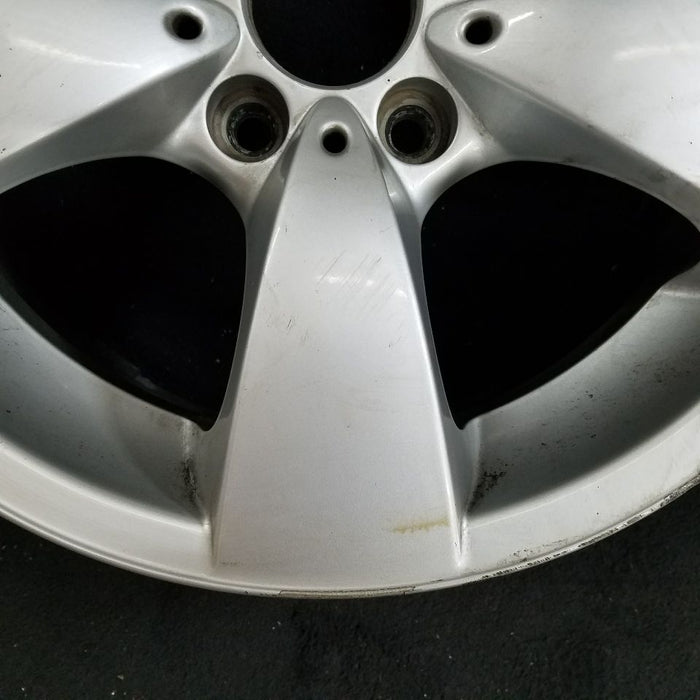 17" BMW 525i 04-05 17x7.5 , 5 spoke Original OEM Wheel Rim - Back View