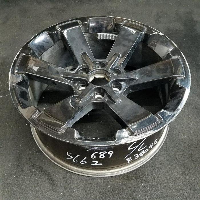 22" ESCALADE 15-20 22x9, 6 spoke, single, black Original OEM Wheel Rim - View 8