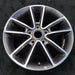 17" CARAVAN 14 17x6.5 aluminum 10 spoke polished face with pockets black - Side Profile