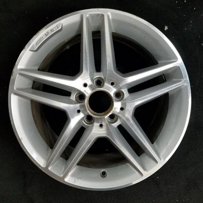 17" MERCEDES C-CLASS 12 204 Type; C250, 17x8.5, 10 spoke, w/AMG Original OEM - Front View