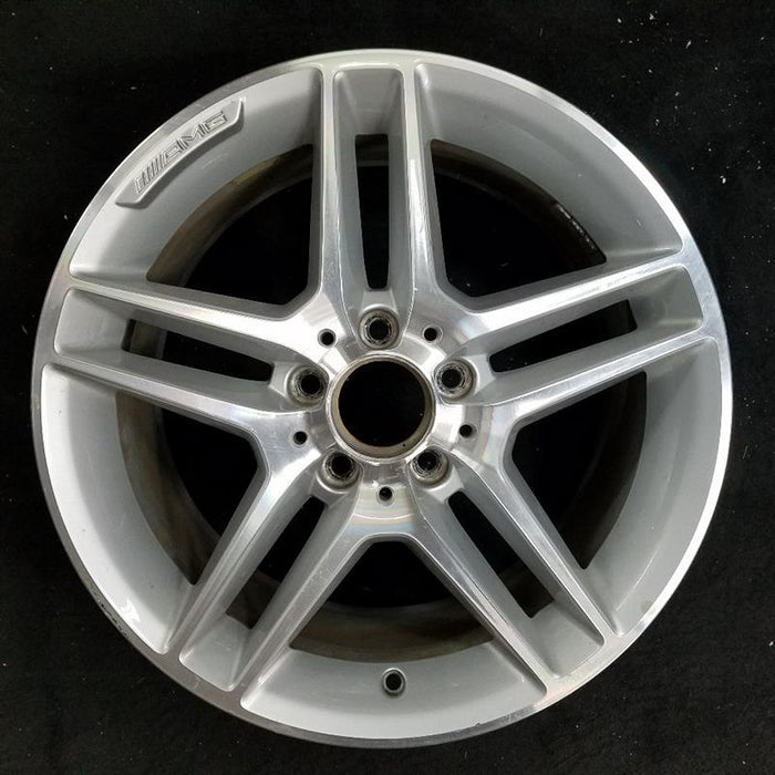 17" MERCEDES C-CLASS 12 204 Type; C250, 17x8.5, 10 spoke, w/AMG Original OEM - Front View
