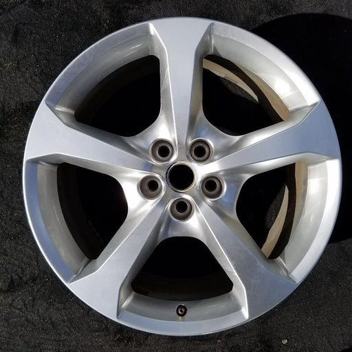20" CAMARO 13-14 20x9 rear 5 spoke silver opt R42 midnight silver Original OEM - Front View
