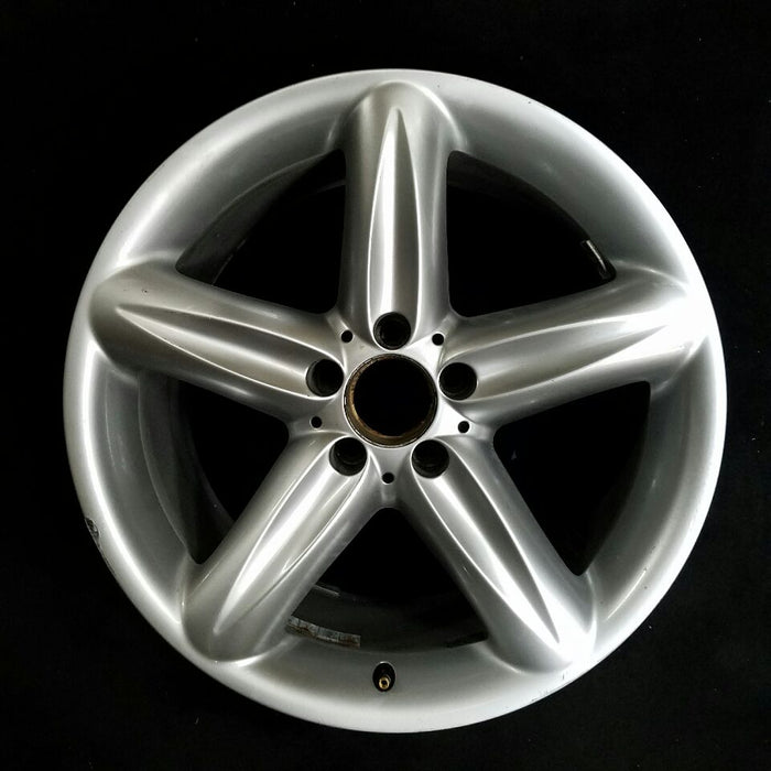18" MERCEDES S-CLASS 04-05 230 Type; SL500, 18x9.5 , straight spokes Original - Front View