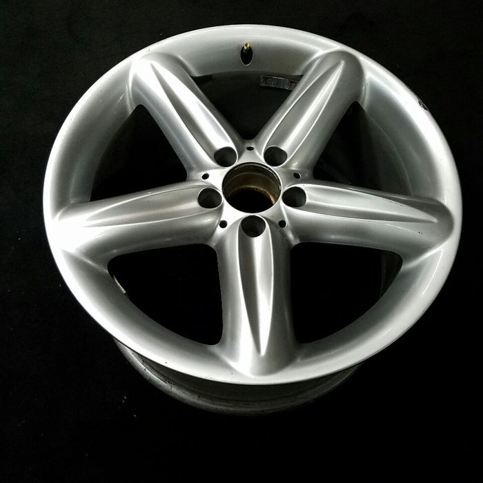 18" MERCEDES S-CLASS 04-05 230 Type; SL500, 18x9.5 , straight spokes Original - Close-Up Detail