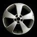 17" CRUZE 11 17x7, 5 spoke, machined finish Original OEM Wheel Rim - Front View